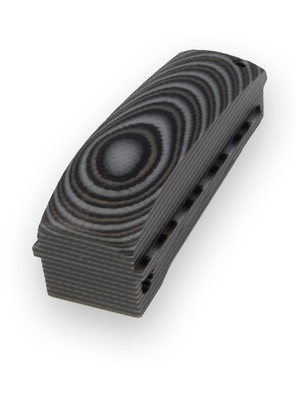 1911 Govt. G10 Mainspring Housing Smooth Arched G-Mascus Black/Gray