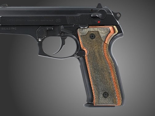 Beretta Cougar 8000 Lamo Camo Checkered