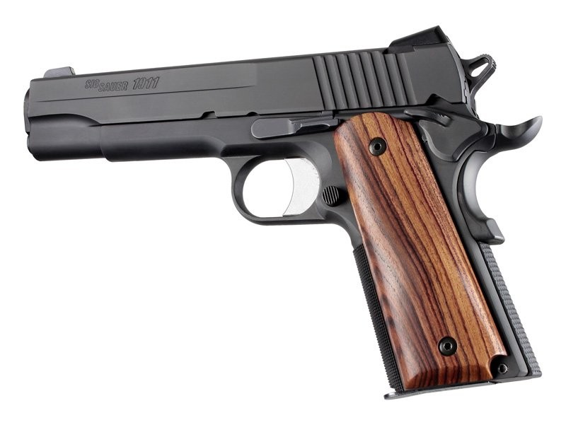 1911 Govt. Model Kingwood Panels With Palm Swells