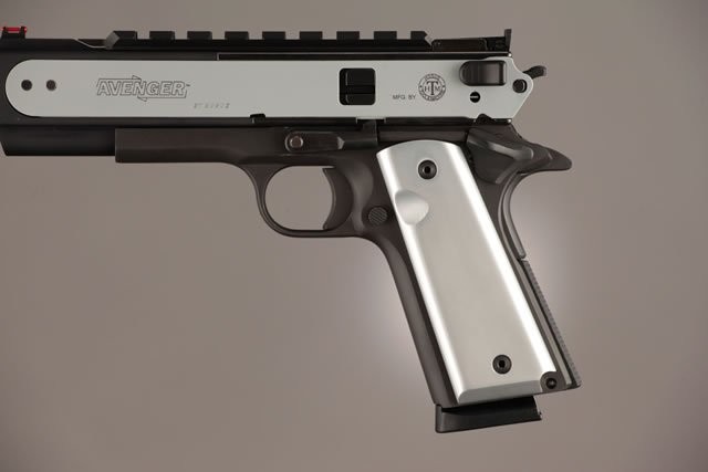 1911 Govt. Model 9/32 Thick Aluminum - Brushed Gloss Clear Anodized