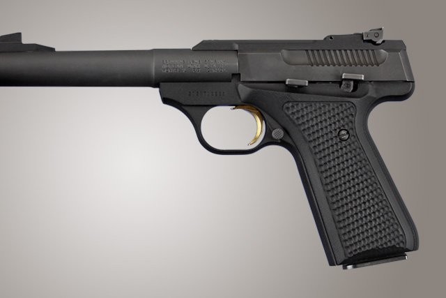Browning BuckMark Piranha Grip G10 - Solid Black