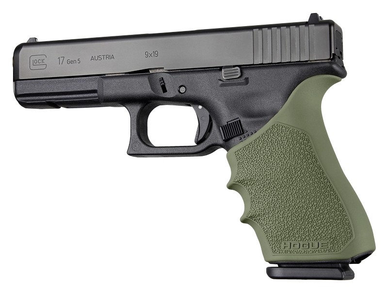 HandAll Beavertail Grip Sleeve Glock 17, G17L, G19X, G34, G34 MOS Gen 1-2-5 OD Green