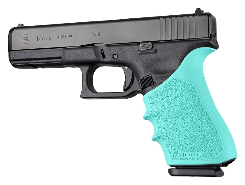 HandAll Beavertail Grip Sleeve Glock 17, G17L, G19X, G34, G34 MOS Gen 1-2-5 Aqua
