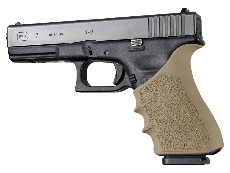 HandAll Beavertail Grip Sleeve Glock 17, G17 MOS, G17L, G22, G35, G35 MOS, G34, G34 MOS, G31, G37 Gen 3-4 Flat Dark Earth