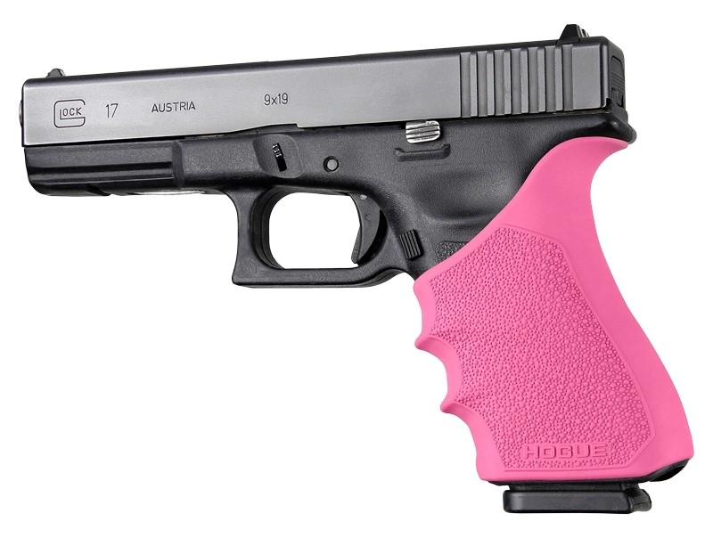 HandAll Beavertail Grip Sleeve Glock 17, G17 MOS, G17L, G22, G35, G35 MOS, G34, G34 MOS, G31, G37 Gen 3-4 Pink