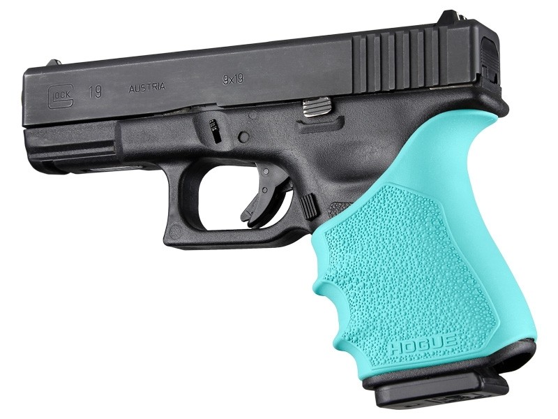 HandAll Beavertail Grip Sleeve Glock 19, 23, 32, 38 Gen 3-4 Aqua