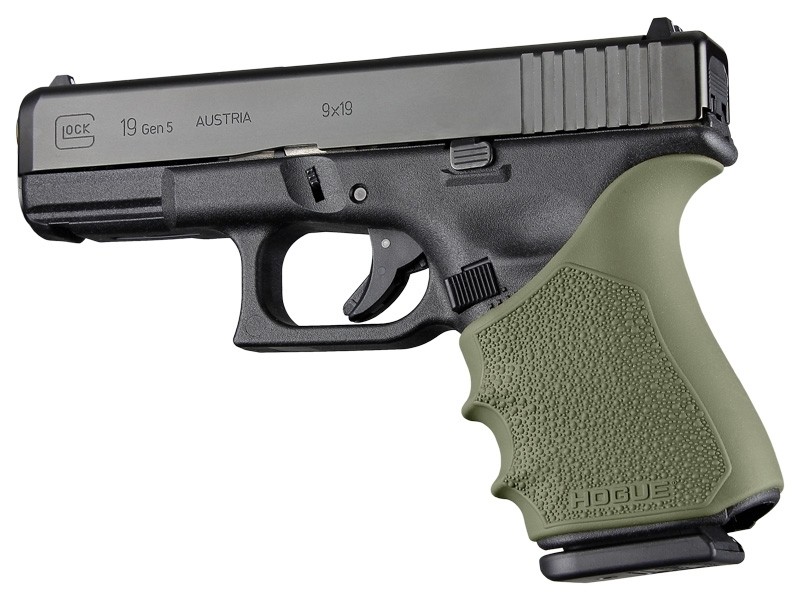 HandAll Beavertail Grip Sleeve Glock 19, 23, 32, 38 Gen 1-2-5 OD Green