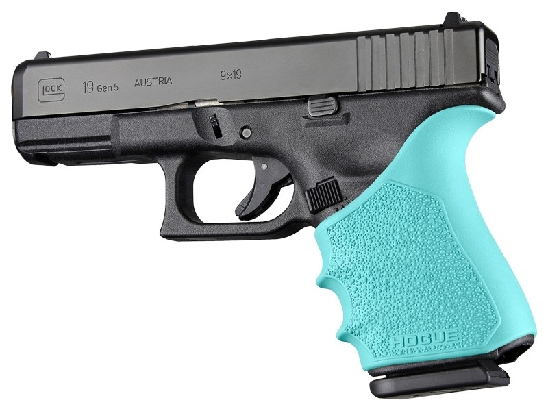 HandAll Beavertail Grip Sleeve Glock 19, 23, 32, 38 Gen 1-2-5 Aqua