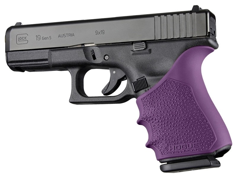 HandAll Beavertail Grip Sleeve Glock 19, 23, 32, 38 Gen 1-2-5 Purple