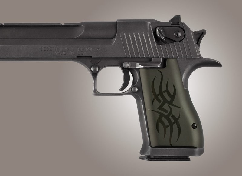Desert Eagle Tribal Aluminum - Green Anodized