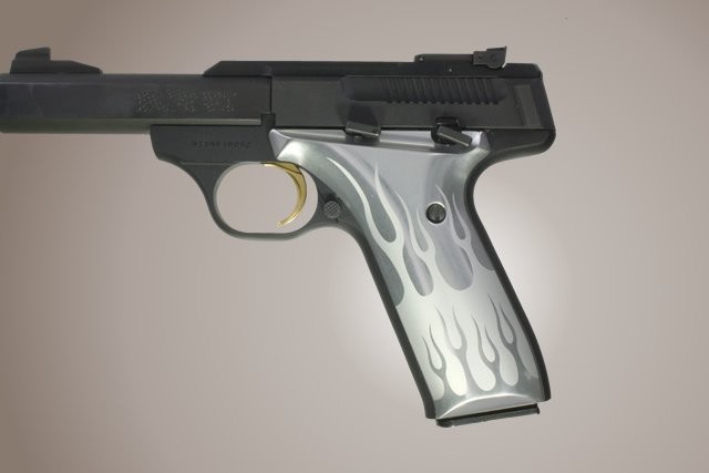 Browning BuckMark URX Flames Aluminum - Clear Anodize