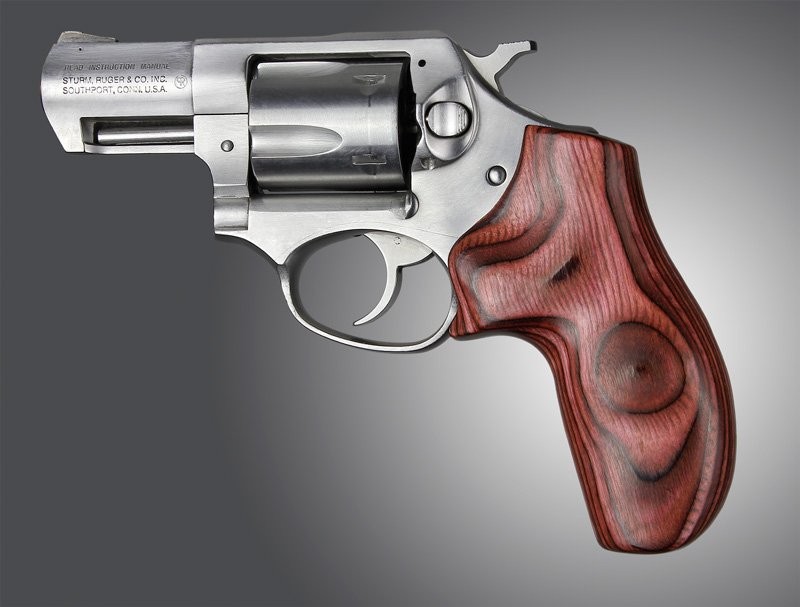 Ruger SP101 Rose Laminate No Finger Groove