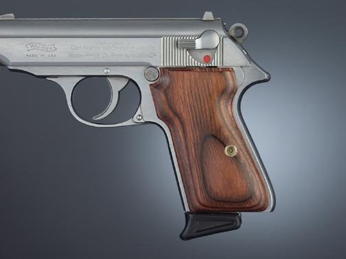 Walther PPK/S and PP Lamo Rosewood
