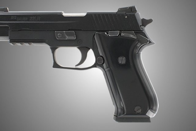 SIG Sauer P220 SAO American Aluminum - Brushed Gloss Black Anodize