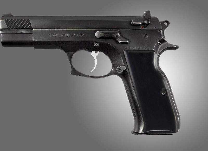 TZ-75 - EAA. P9 Aluminum - Brushed Gloss Black Anodize 