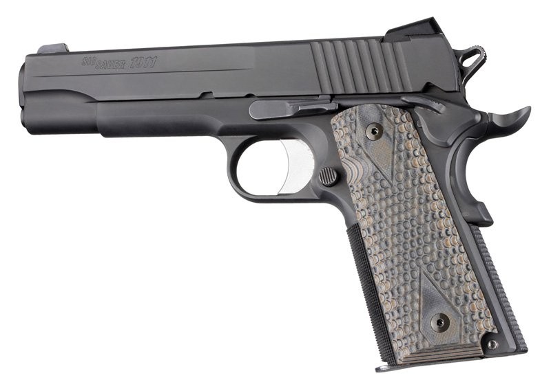 1911 Govt. Model Piranha Grip G-Mascus Dark Earth G10