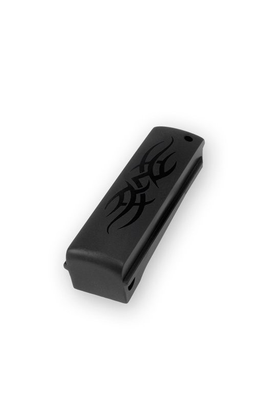 1911 Govt. Aluminum Mainspring Housing Tribal Flat Black Anodize