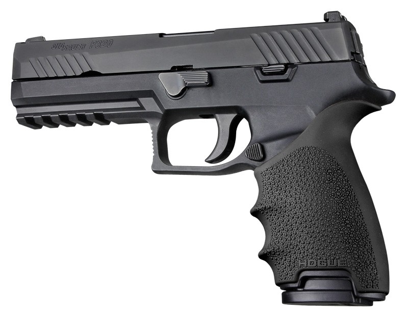 HandAll Beavertail Grip Sleeve Sig Sauer P320 Black