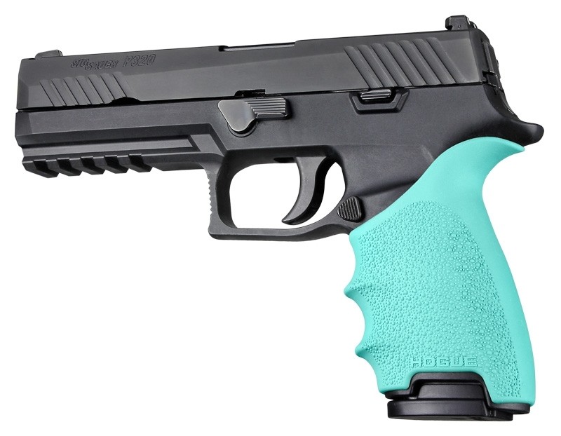 HandAll Beavertail Grip Sleeve Sig Sauer P320 Aqua