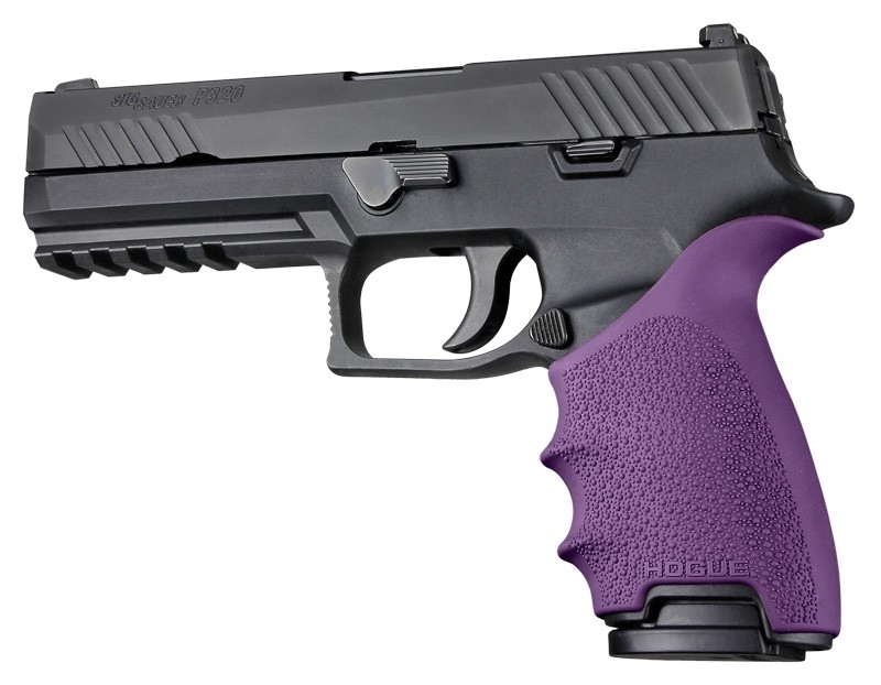 HandAll Beavertail Grip Sleeve Sig Sauer P320 Purple