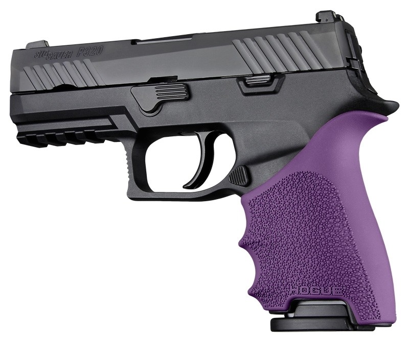 HandAll Beavertail Grip Sleeve Sig Sauer P320 Compact Purple