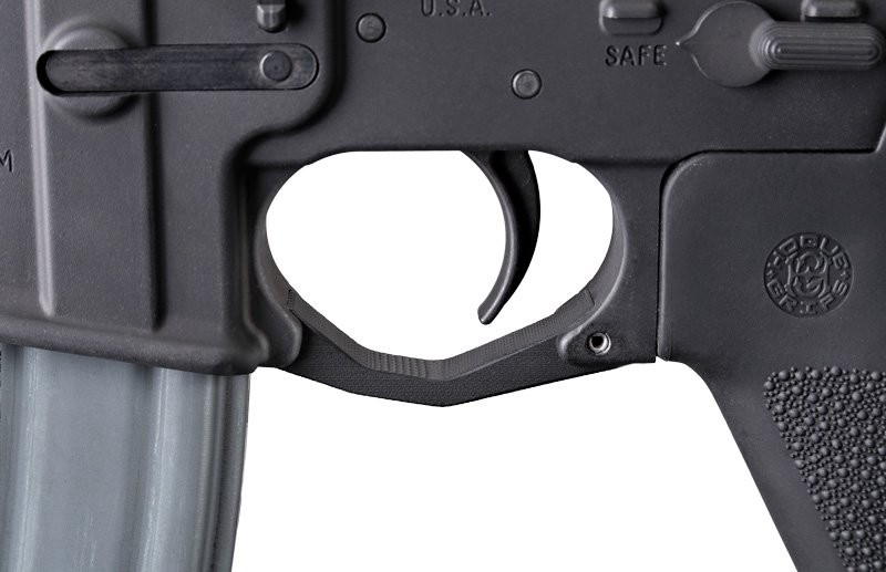 AR-15/M-16 Contour Trigger Guard G10 - Solid Black
