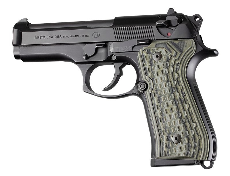 Beretta 92FS Chain Link G10 - G-Mascus Green