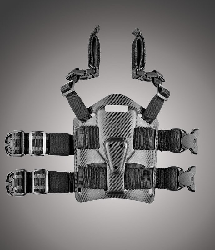 ARS Holster Thigh Rig CF Weave