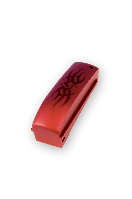 1911 Govt. Aluminum Mainspring Housing Tribal Arched Red Anodize