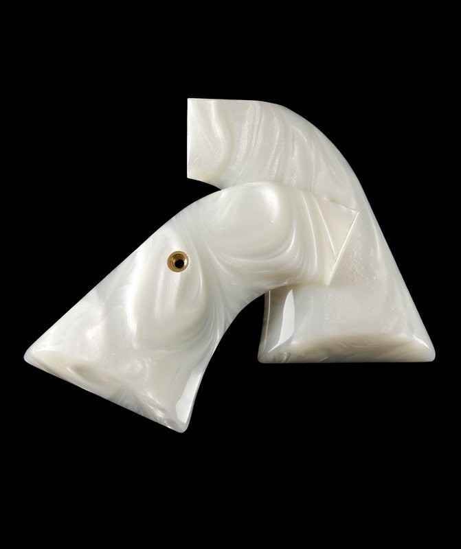 Ruger Blackhawk/Vaquero White Pearl Cowboy Panels