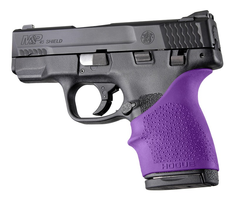 HandAll Beavertail Grip Sleeve S&W M&P Shield 45, Kahr P9/P40/CW9/CW40 Purple