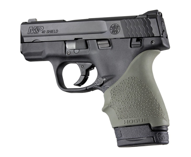 HandAll Beavertail Grip Sleeve S&W M&P Shield, Ruger LC9 OD Green