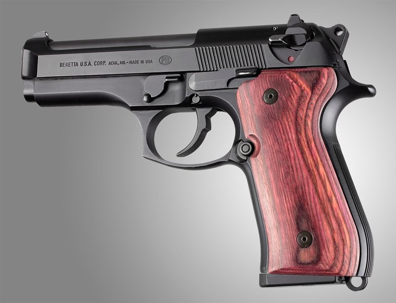 Beretta 92 Rose Laminate