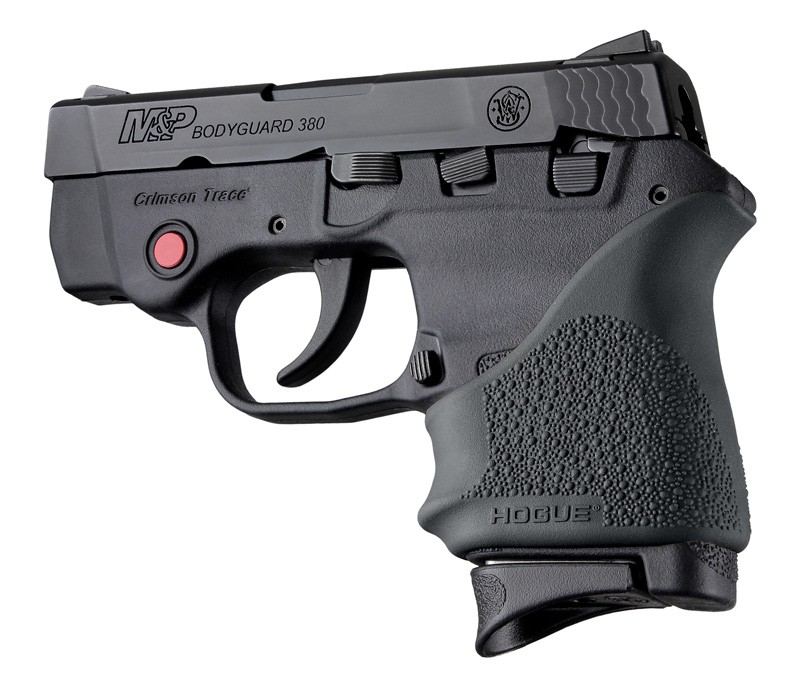 HandAll Beavertail Grip Sleeve S&W Bodyguard 380/Taurus TCP and Spectrum Black