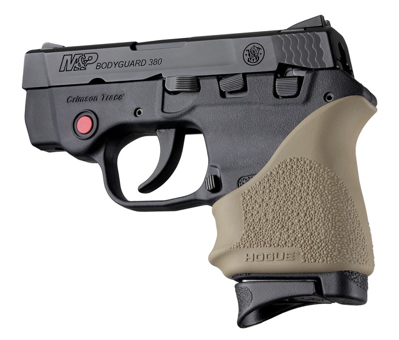 HandAll Beavertail Grip Sleeve S&W Bodyguard 380/Taurus TCP and Spectrum Flat Dark Earth