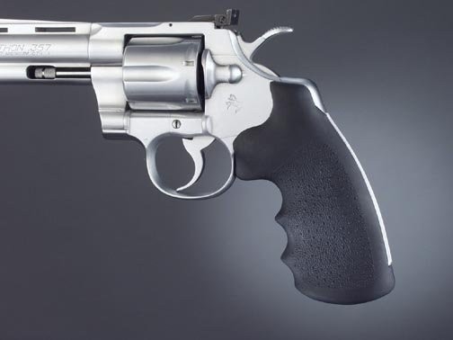 Colt Python Rubber Monogrip Black