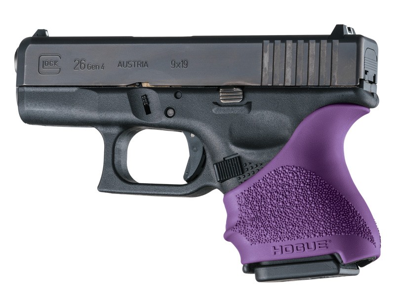 HandAll Beavertail Grip Sleeve Glock 26/27 Purple