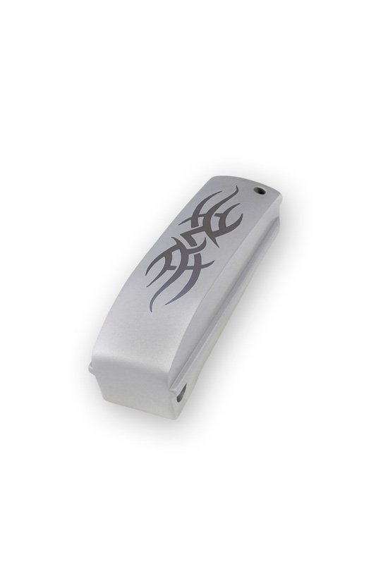 1911 Govt. Aluminum Mainspring Housing Tribal Arched Clear Anodize