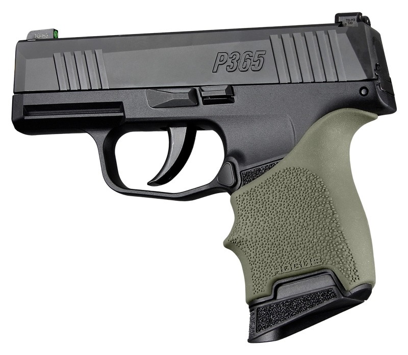 HandAll Beavertail Grip Sleeve Sig Sauer P365 OD Green