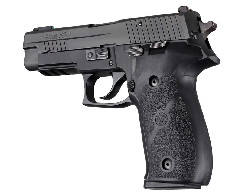 SIG Sauer P226 Rubber Panels Black