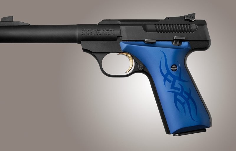 Browning BuckMark Tribal Aluminum - Blue Anodize