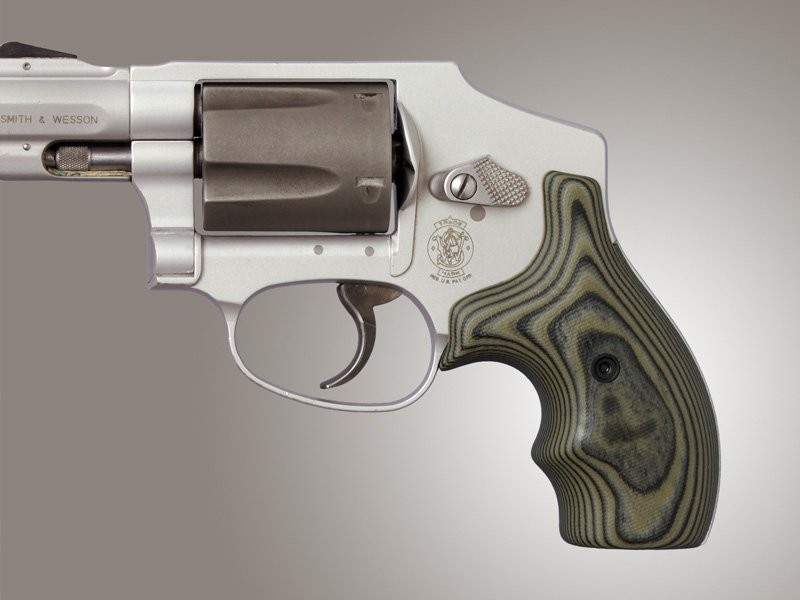 S&W J Frame Round Butt Bantam G10 - G-Mascus Green