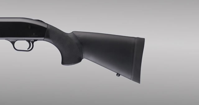 Mossberg 500 12 and 20 Gauge OverMolded Shotgun Stock - 12" L.O.P.