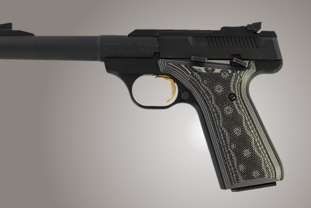 Browning BuckMark Checkered G10 - G-Mascus Black/Gray