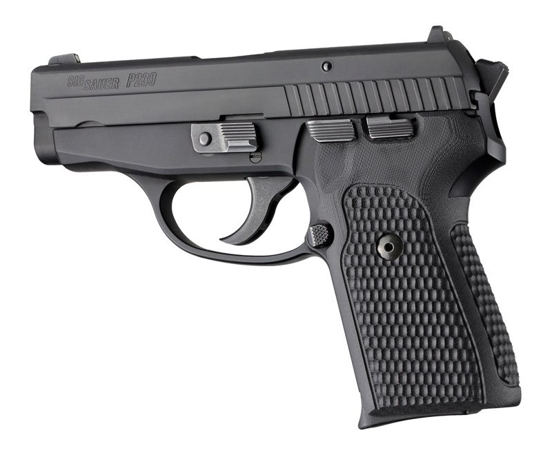 SIG Sauer P239 Piranha Grip G10 - Solid Black