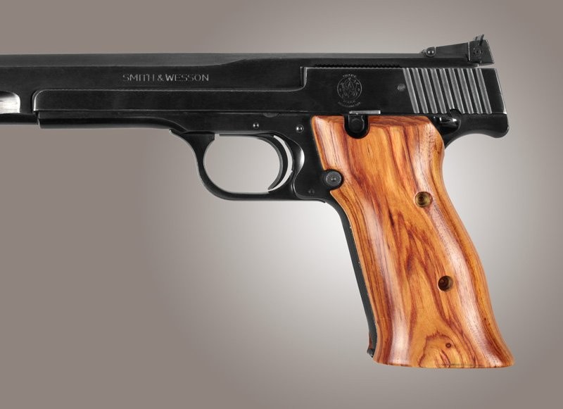 S&W 41 Tulipwood Left hand thumb rest