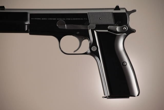 Browning Hi-Power Aluminum - Brushed Gloss Black Anodized