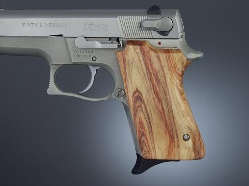 S&W 6906,Shorty 40, Tulipwood