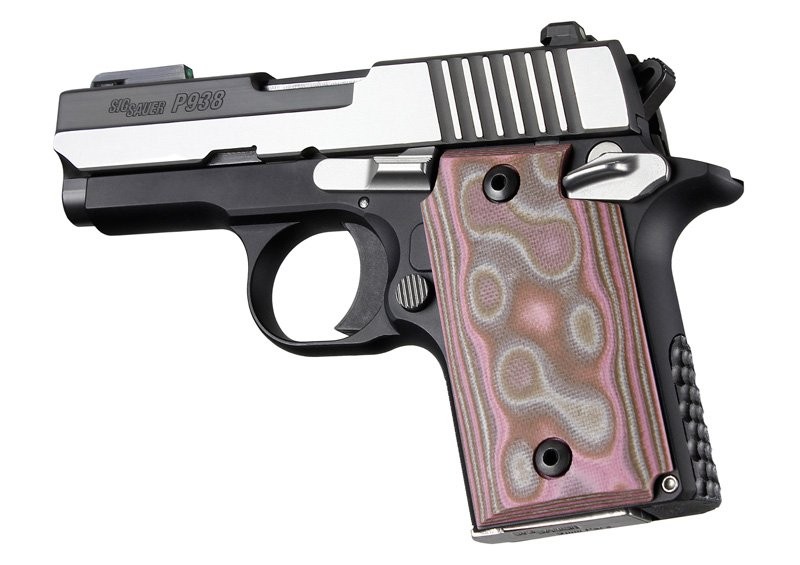 SIG Sauer P938 Ambi Smooth G-Mascus Pink Lava G10