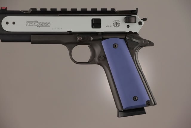 1911 Govt. Model 3/16 Thin Aluminum - Matte Blue Anodized